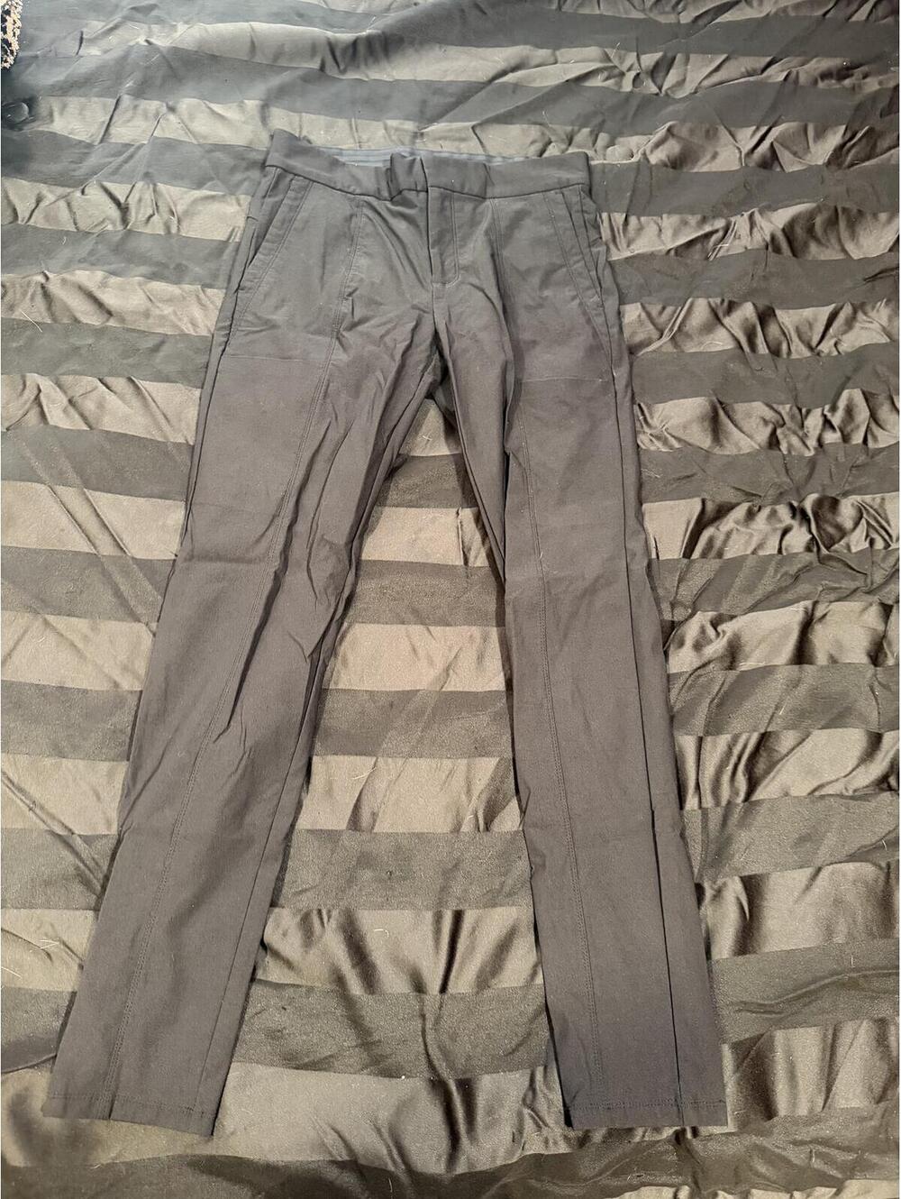 Athleta Wander Slim Ankle Pants Black Size 4‎ Stretch Career Travel